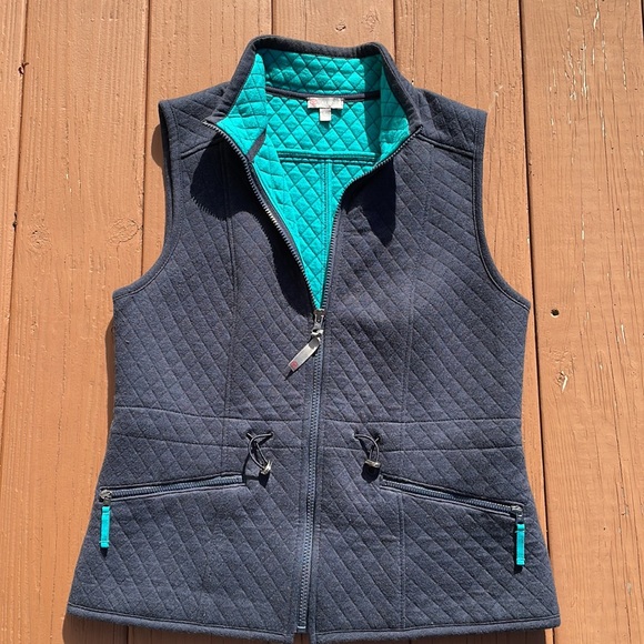 Talbots-T by Talbots petite small quilted vest - Picture 2 of 7